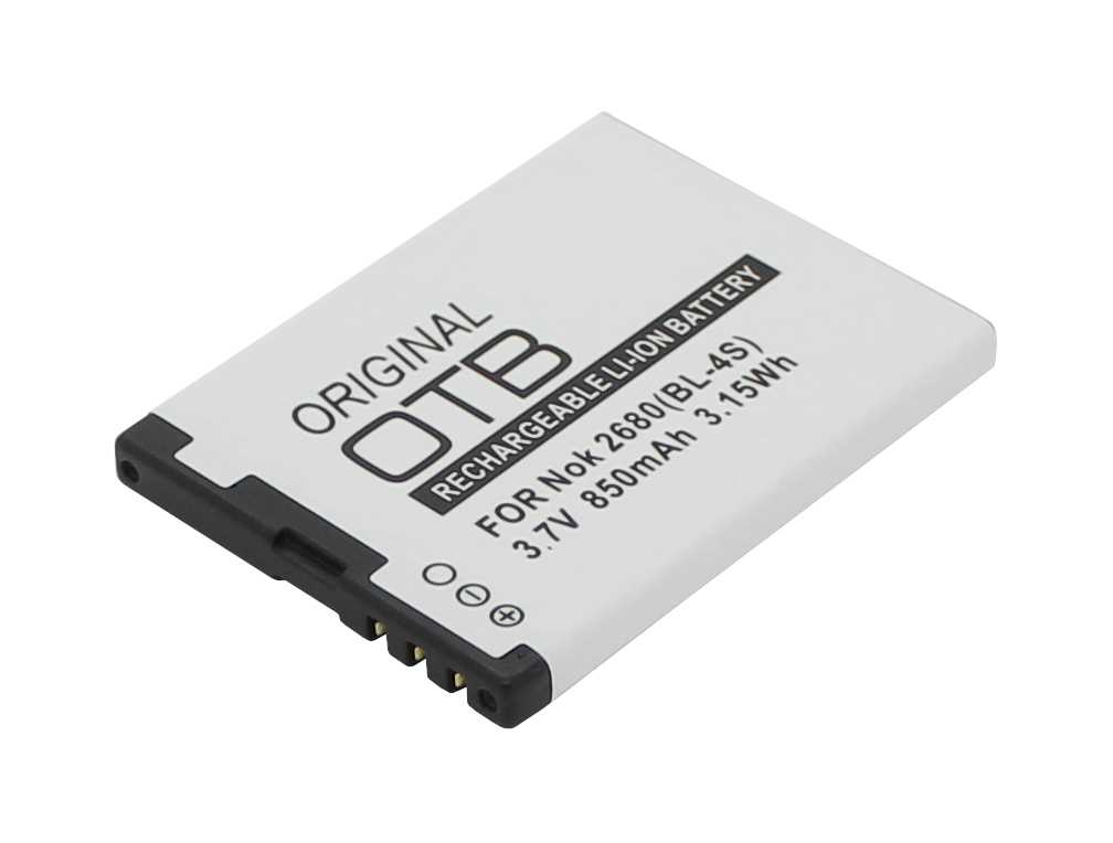 Bild von Handyakku LiPoly 3,7V 850mAh ersetzt Nokia 2680