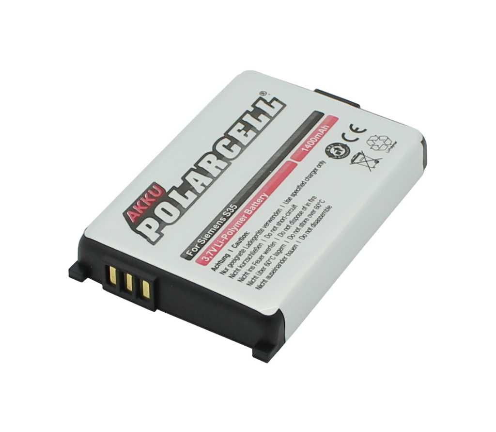 Bild von Handyakku LiIon 3,7V 1300mAh ersetzt Siemens S35i