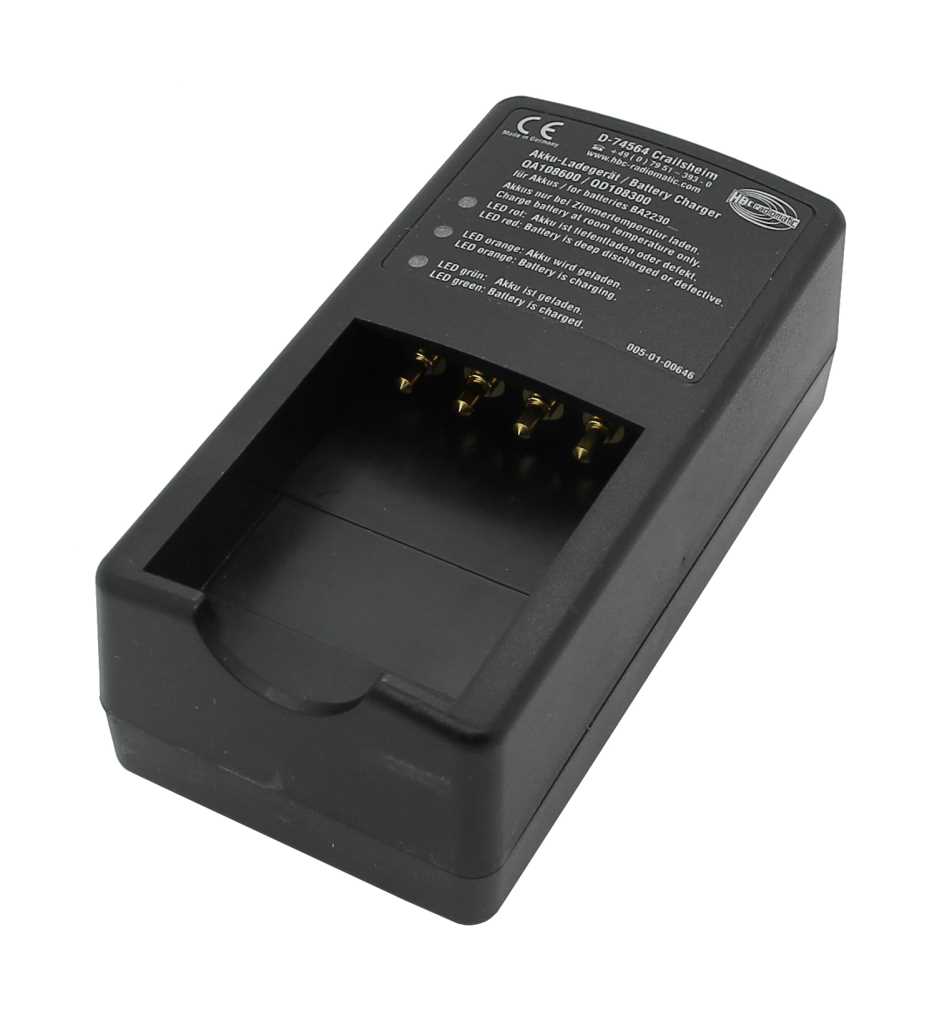 Bild von Original-Ladegerät HBC QA108600 passend für Putzmeister PM461523