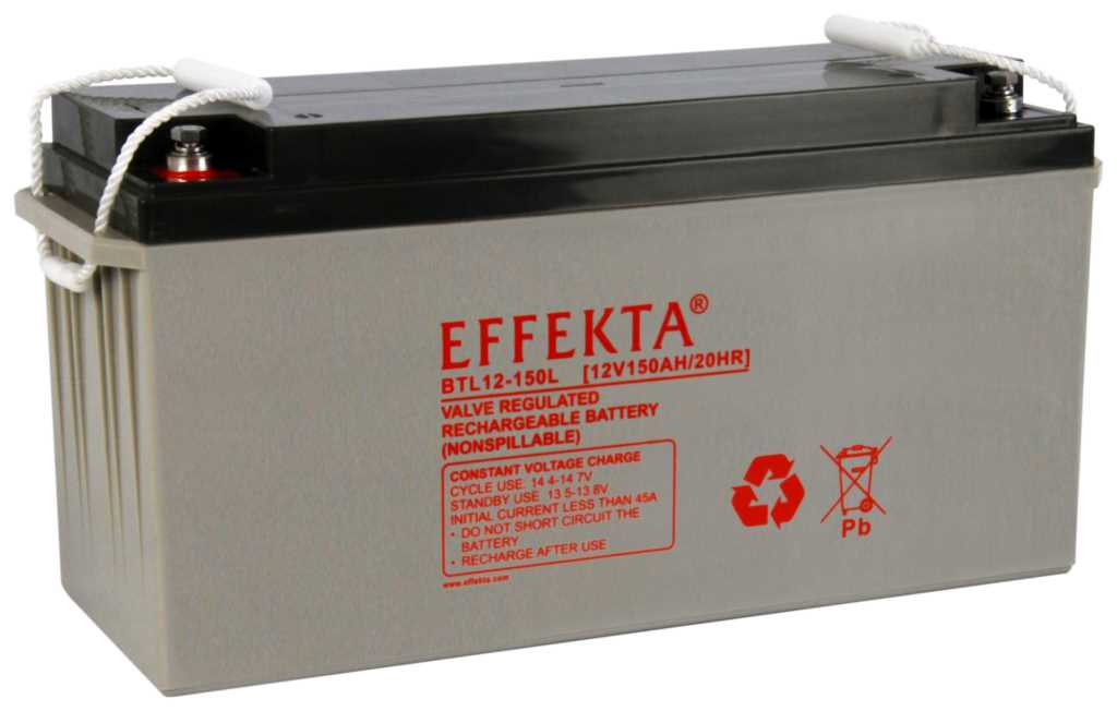 Bild von Effekta BTL12-150L 12V 150Ah Longlife