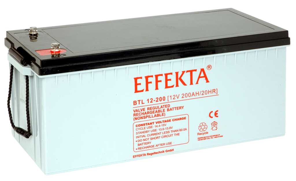 Bild von Effekta BTL12-200 12V 200Ah Longlife