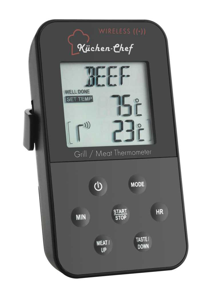 Bild von „Küchen-Chef” Funk-Grill-Bratenthermometer 14.1504