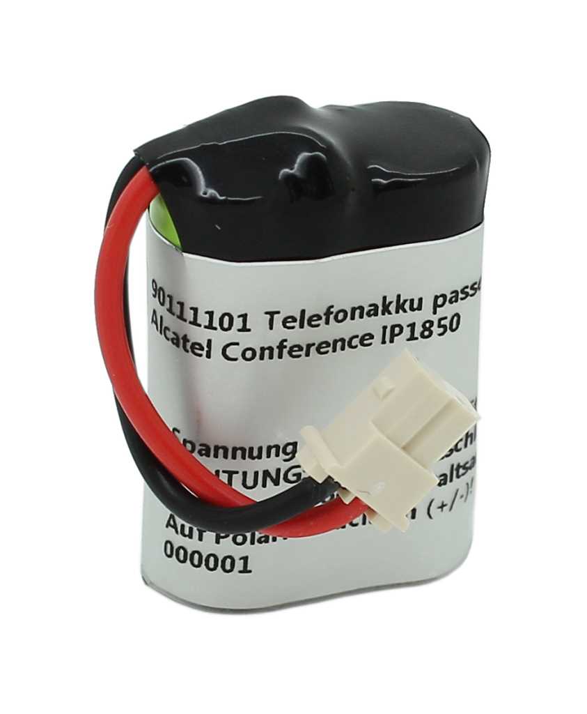 Bild von Telefonakku NiMH 2,4V 400mAh passend für Alcatel Conference IP1850