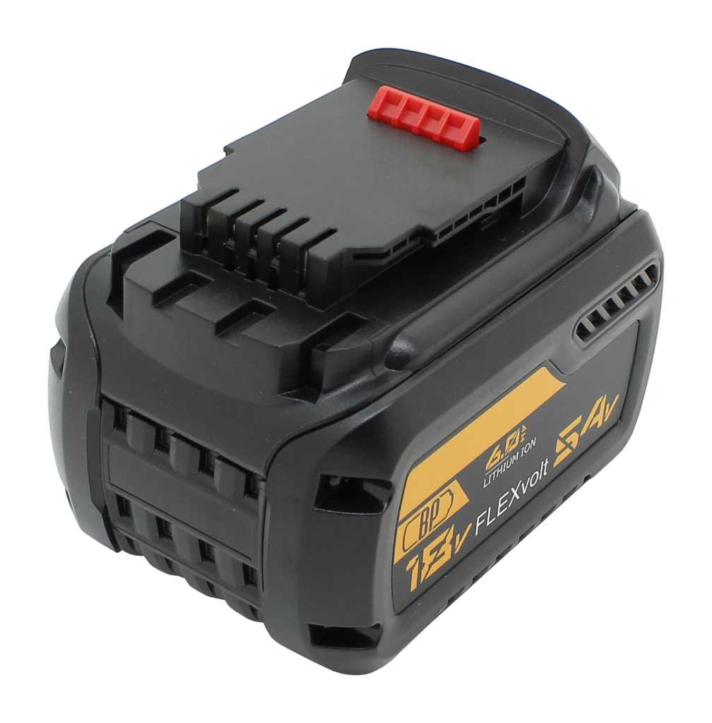 Bild von Werkzeugakku LiIon 18V 6,0Ah / 54V 3,0Ah ersetzt Dewalt Flexvolt DCB606