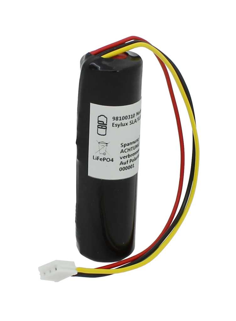 Bild von Notleuchtenakku LiFePO4 3,2V 1400mAh ersetzt Esylux SLA/SLB Battery EN10032721