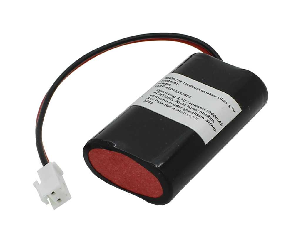 Bild von Notleuchtenakku LiIon 3,7V 5000mAh ersetzt: CEAG 40071353667  