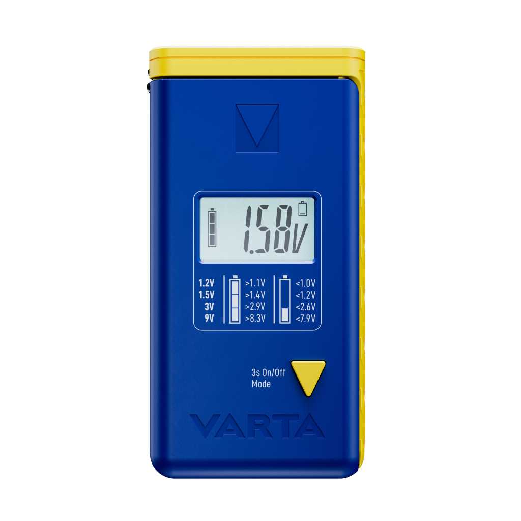 Bild von Varta 00893 LCD Digital Batterie Tester