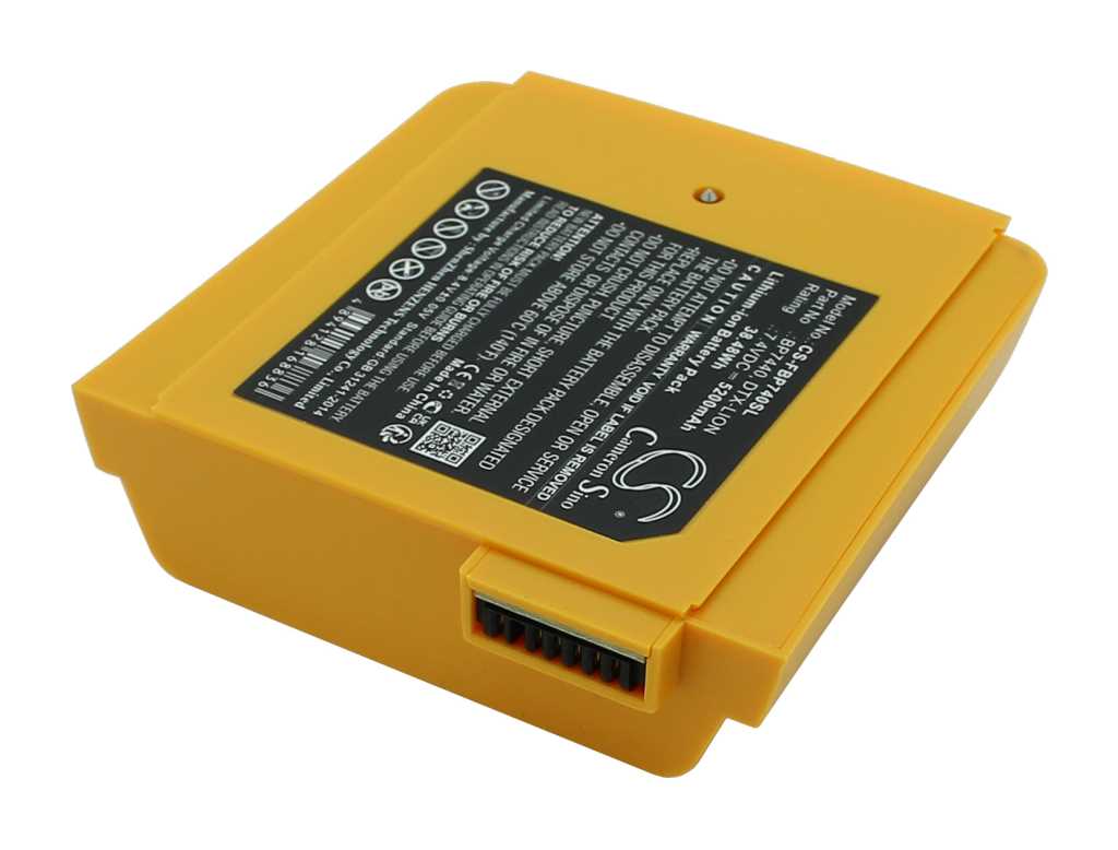 Bild von Messgeräteakku LiIon 7,4V 5200mAh ersetzt Fluke BP7440