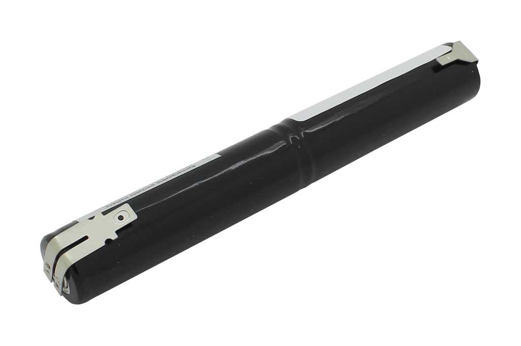 Bild von Notleuchtenakku NiMH 2,4V 3600mAh L1x2 5/4A mit Faston-Anschluss ersetzt Zumtobel 59009220