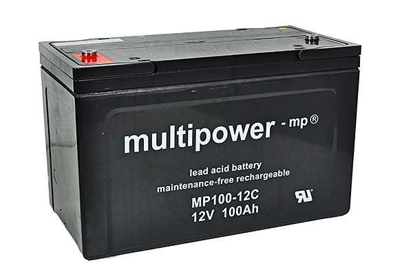 Bild von Multipower MP100-12C 12V 100Ah zyklenfest